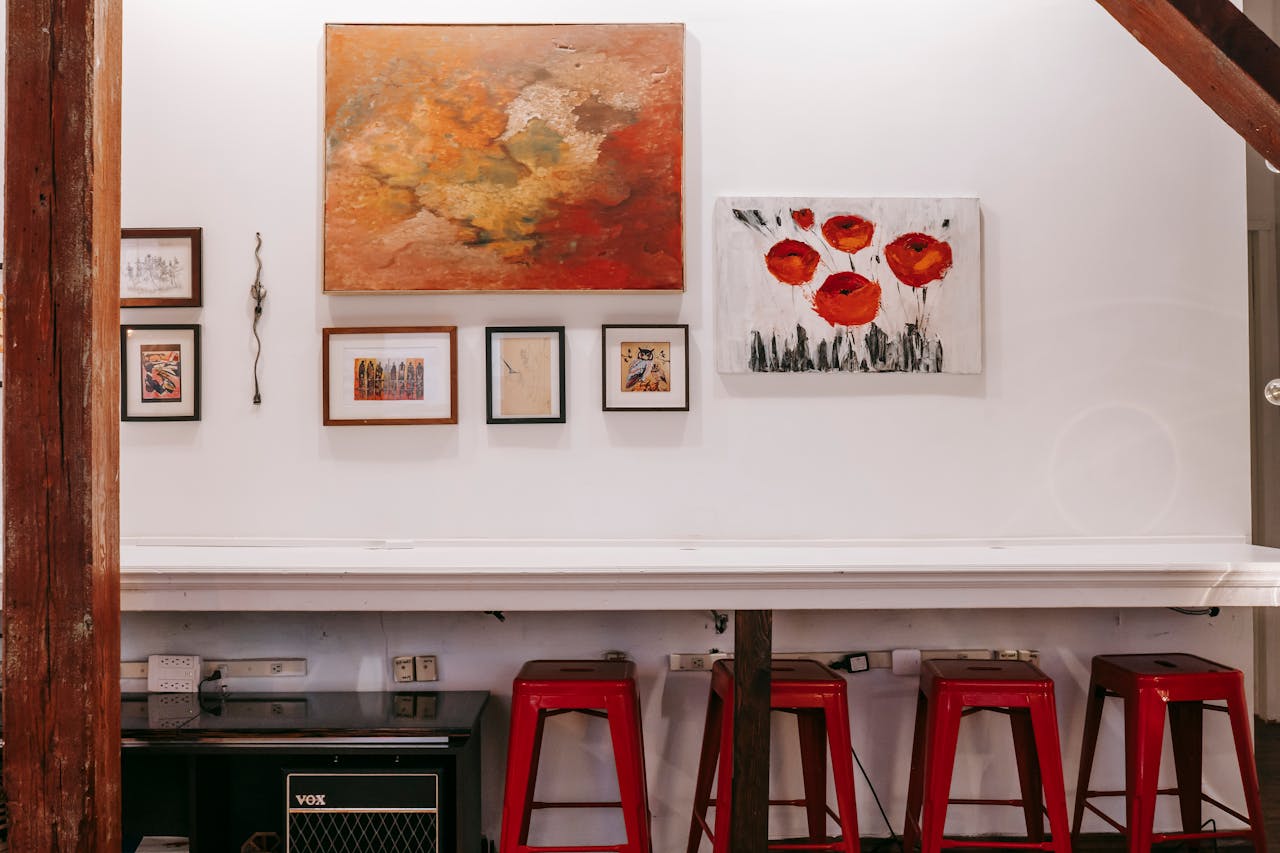 Create One Gallery Wall With A Strong Grid