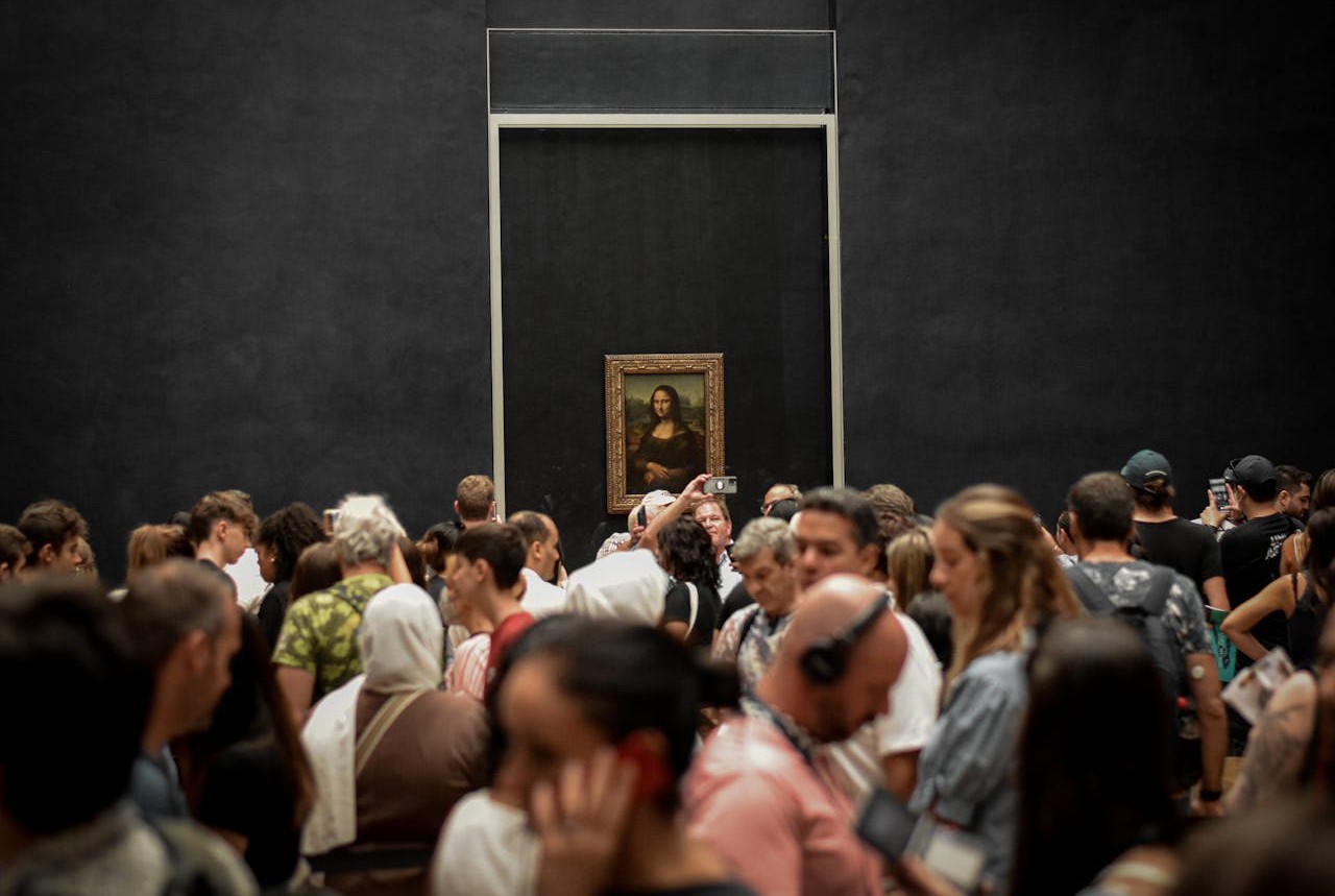 3. The Mona Lisa Room, The Louvre, Paris