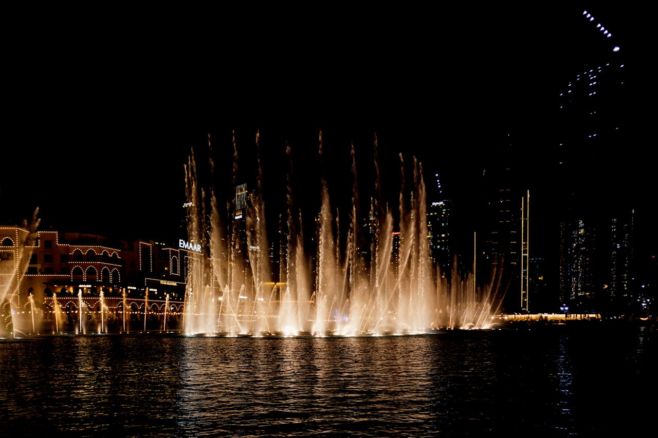 8. Dubai Mall And Fountain Front, Dubai
