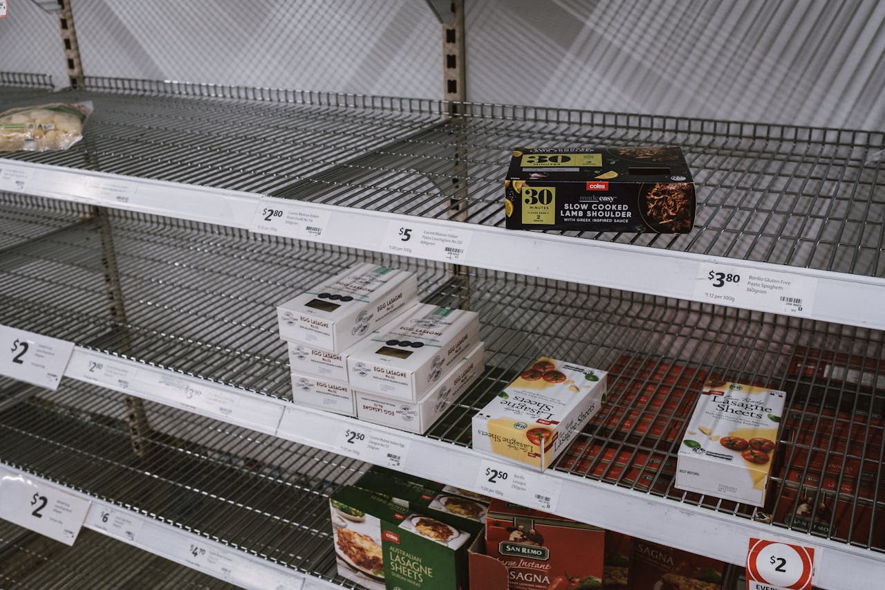 stock shortage
