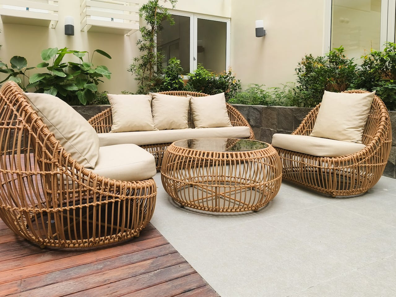 rattan chair