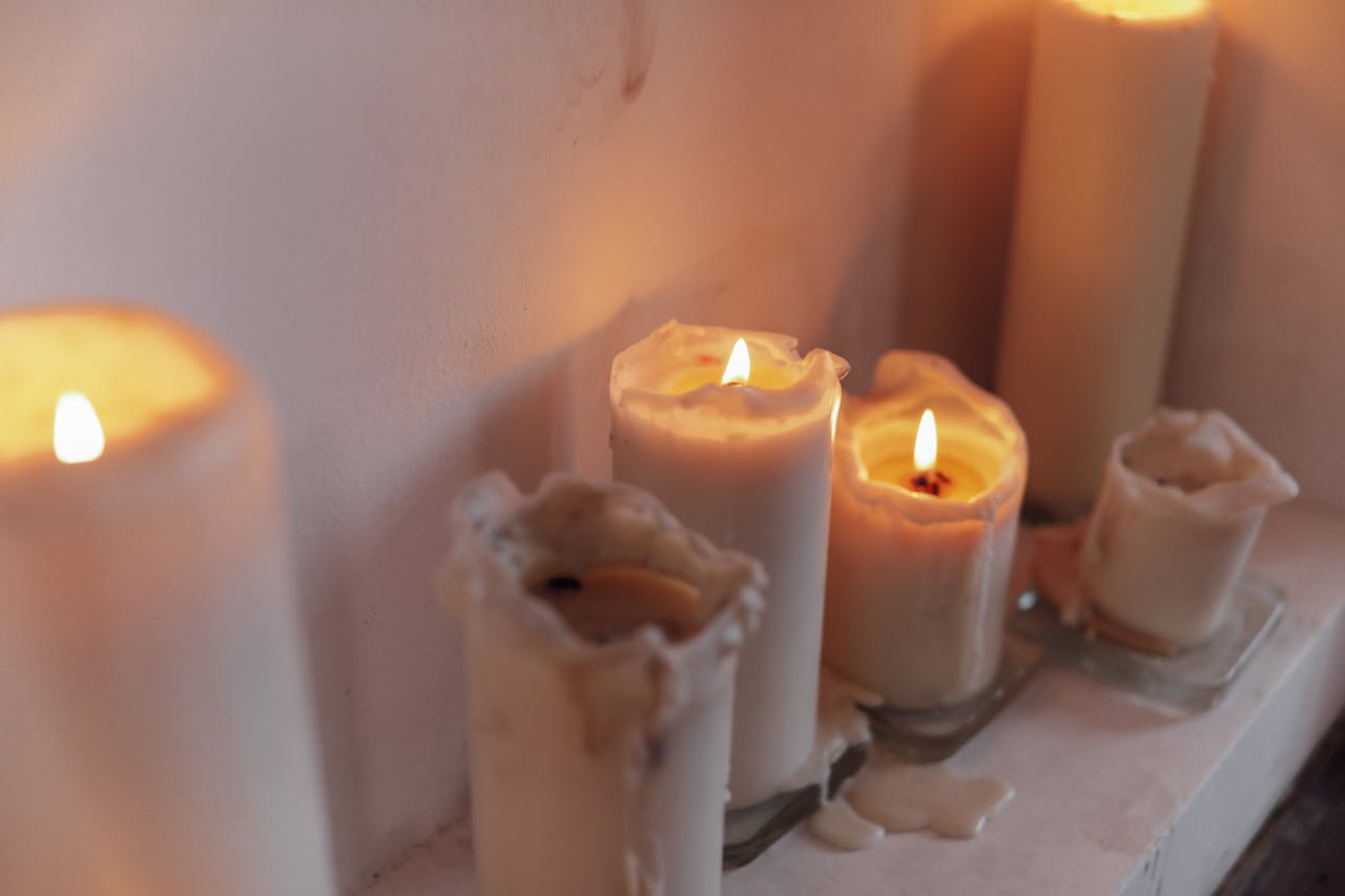 Candles, Soaps, and Spare Toiletries