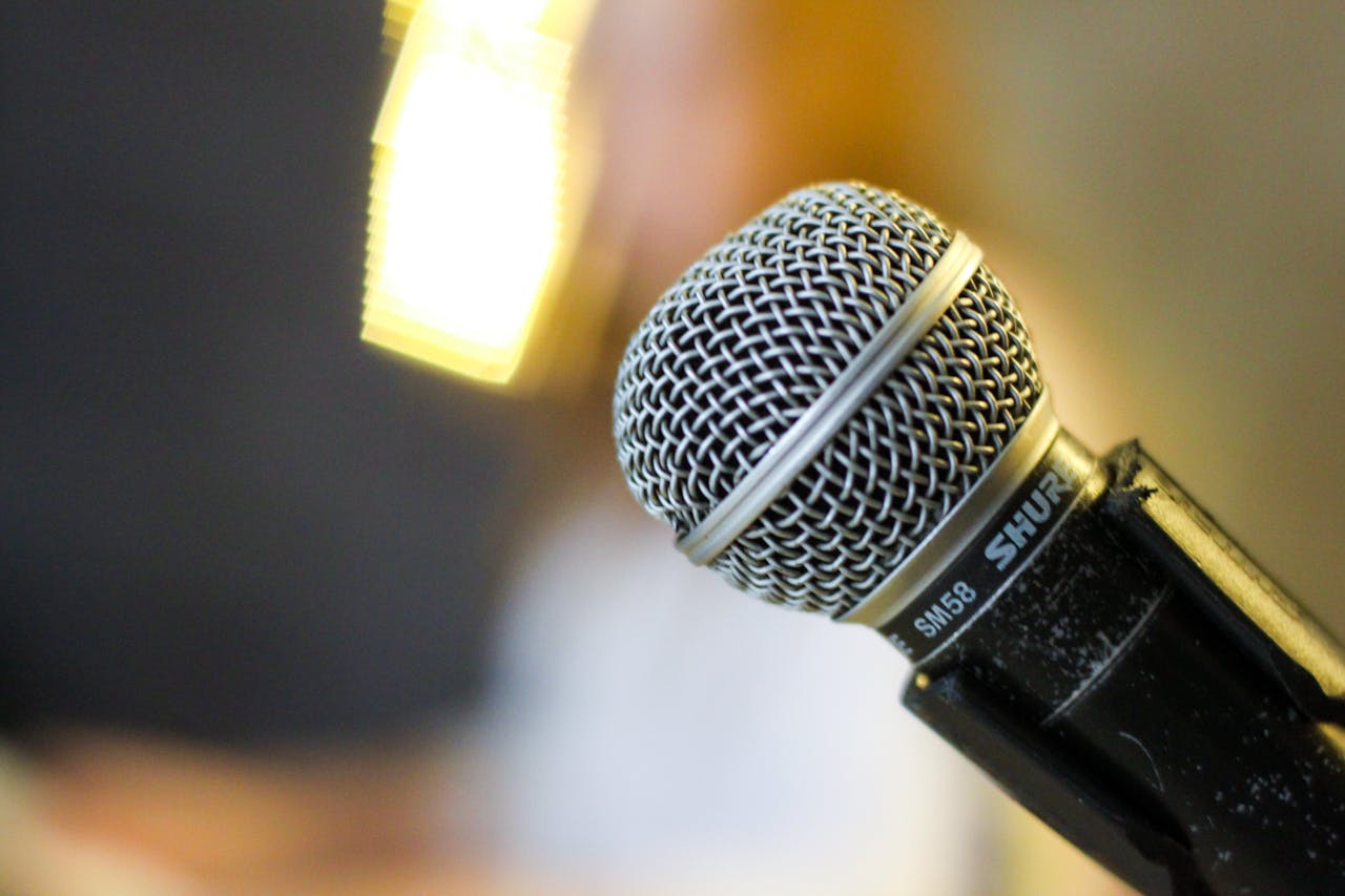 microphone stage