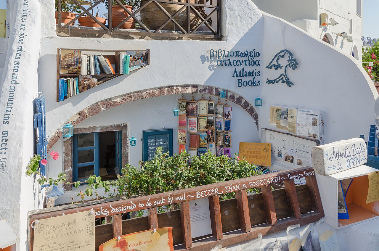 Atlantis Books, Santorini