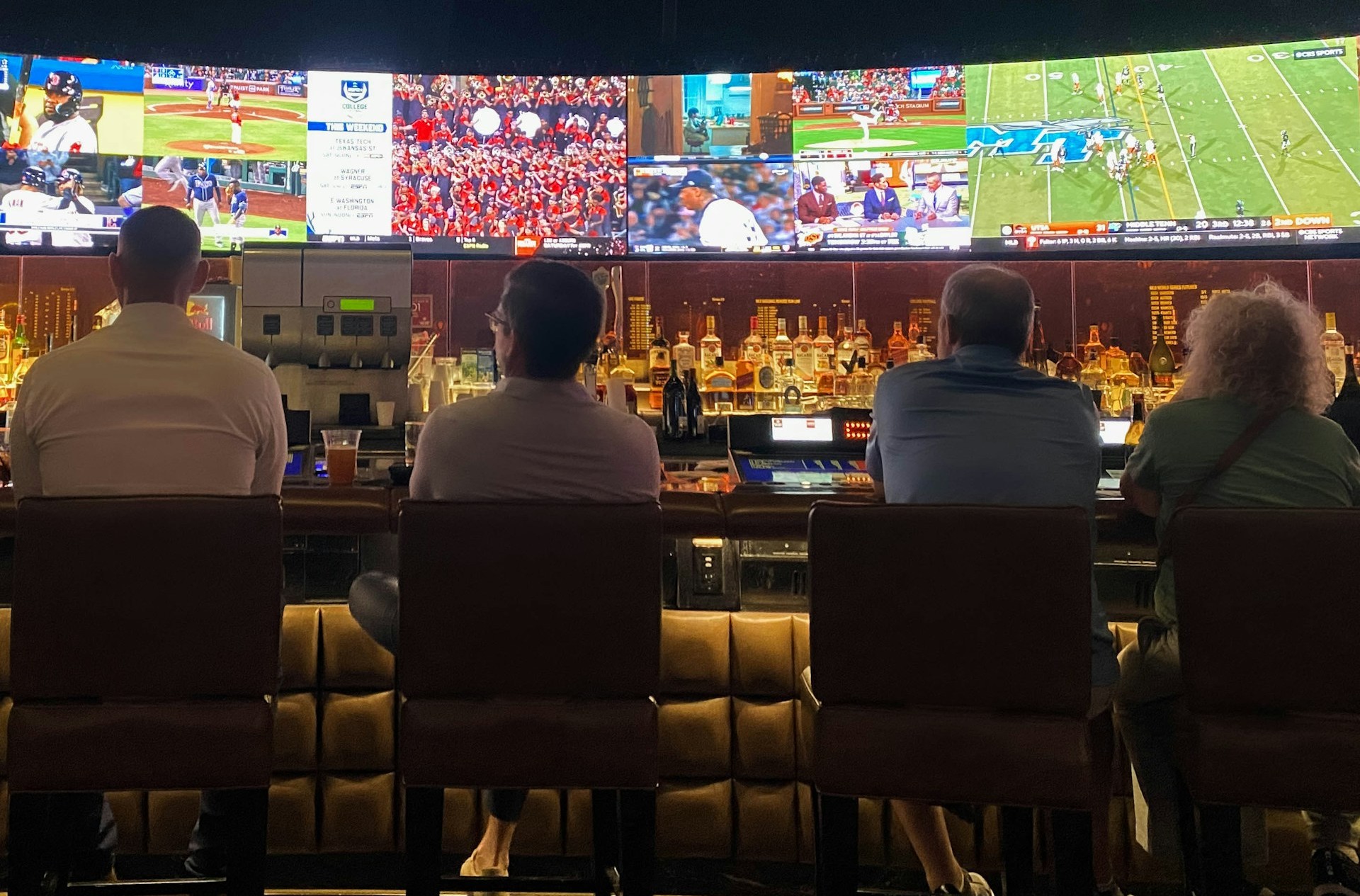 The Stadium Shrine With Silent TVs