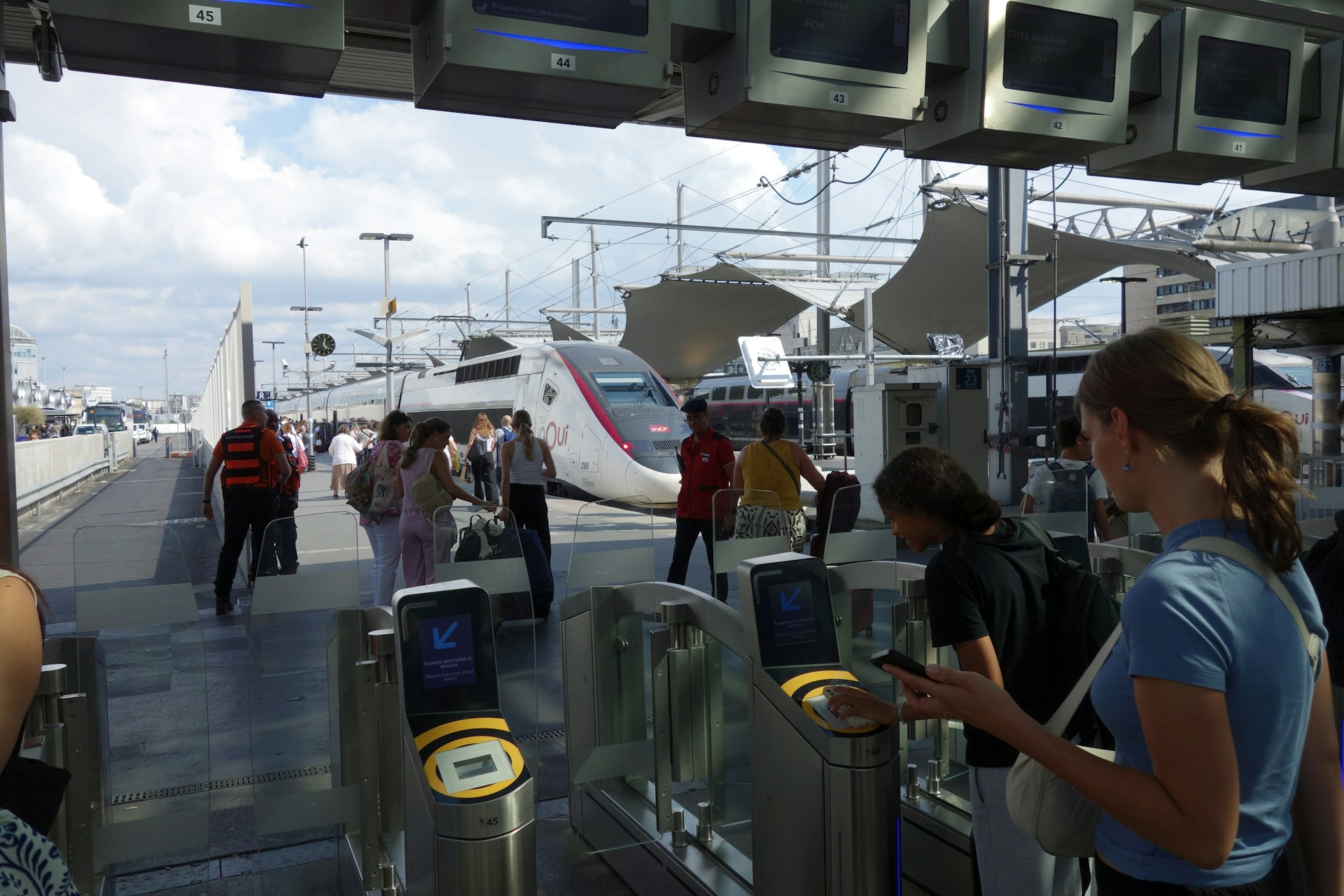 Waiting Until the Scanner to Get Ready