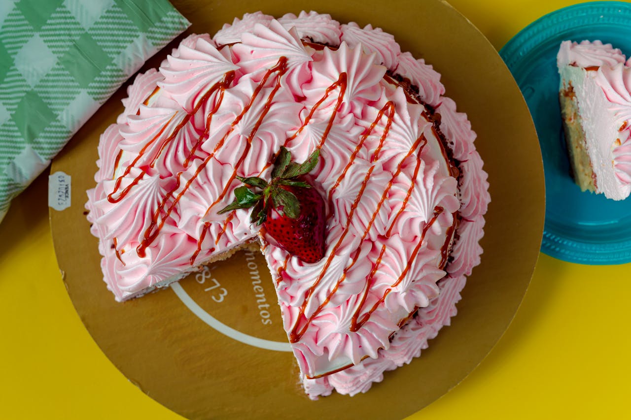 strawberry cake