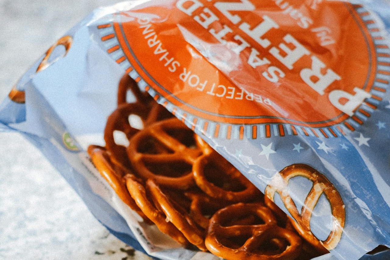 1. Pretzel Bags on Red-Eye Routes