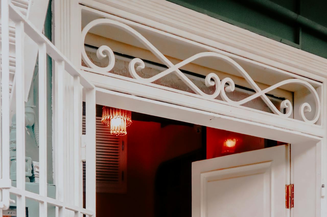 On the Door Frame or Behind Trim