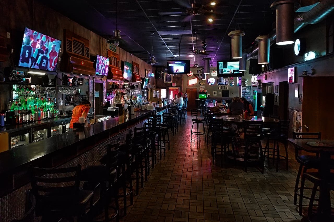 The Stadium Shrine With Silent TVs